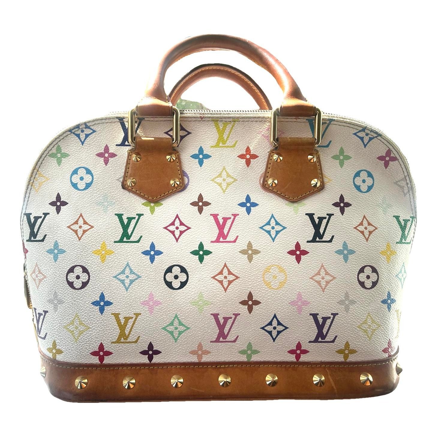 Alma leather handbag
