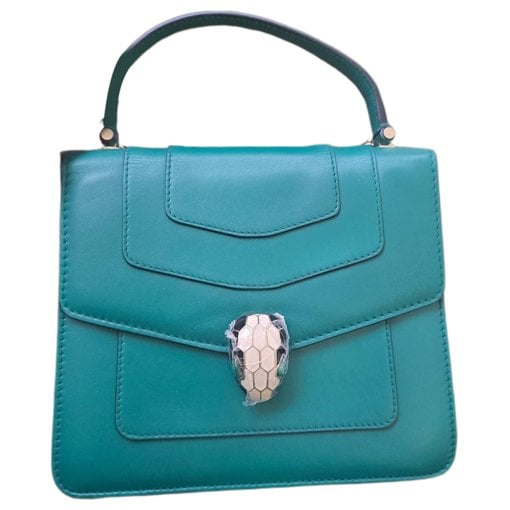 Serpenti leather handbag