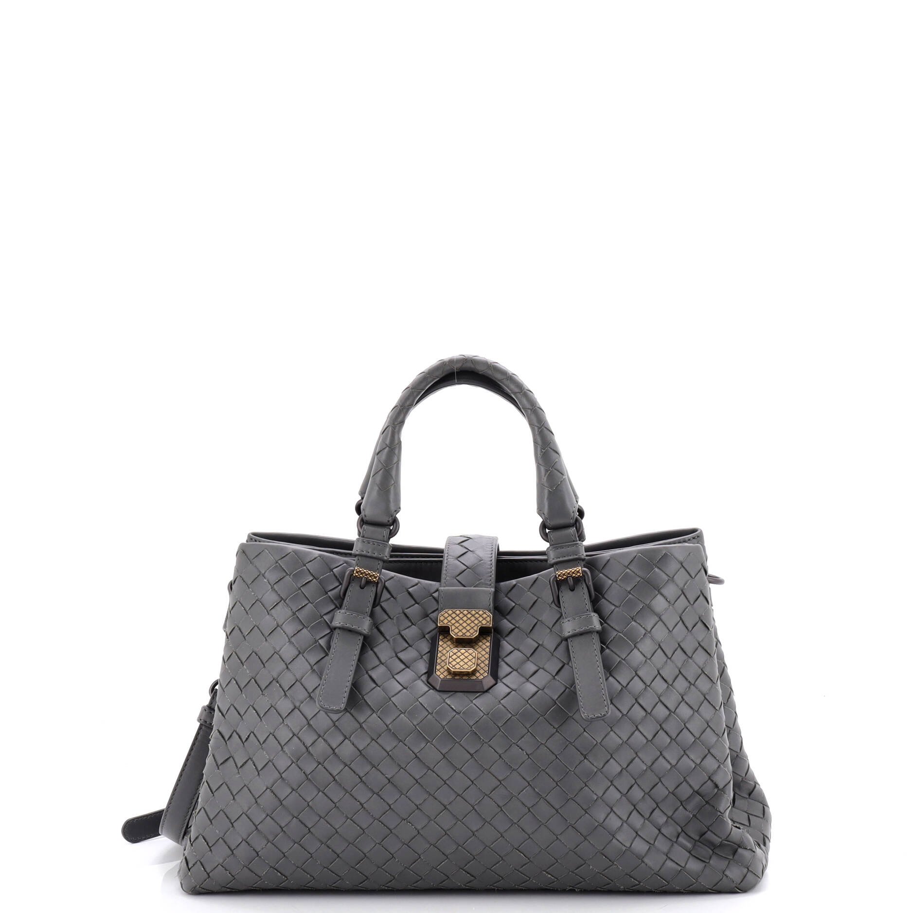 Roma Bag Intrecciato Nappa Small