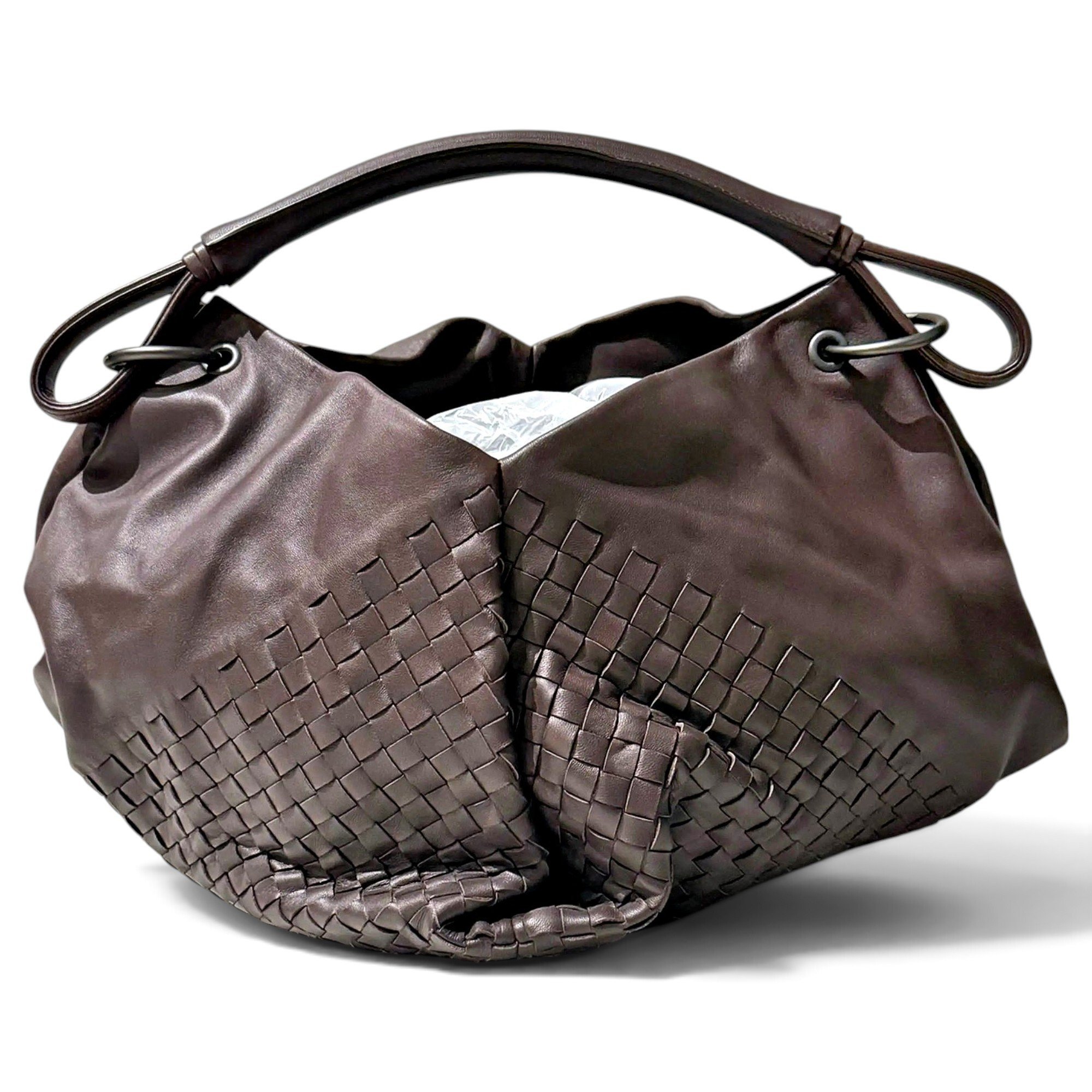 Veneta leather handbag