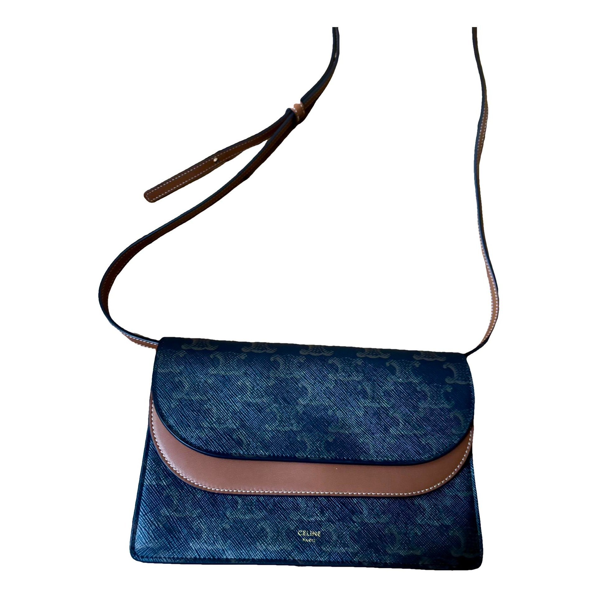 Triomphe cloth crossbody bag