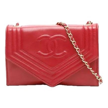 Trendy CC Flap leather handbag