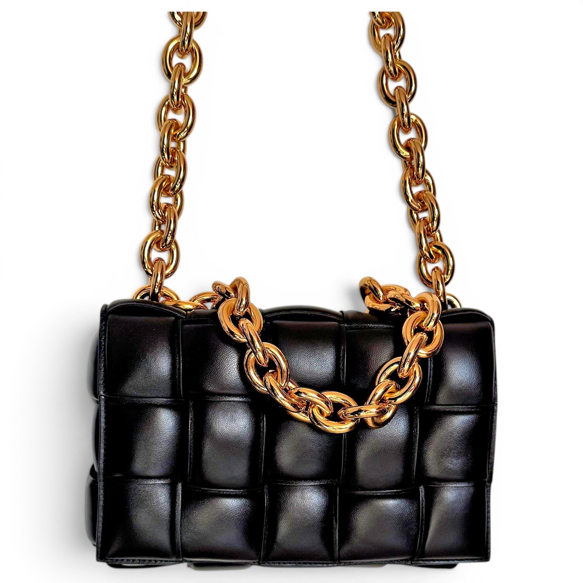 Chain Cassette leather handbag