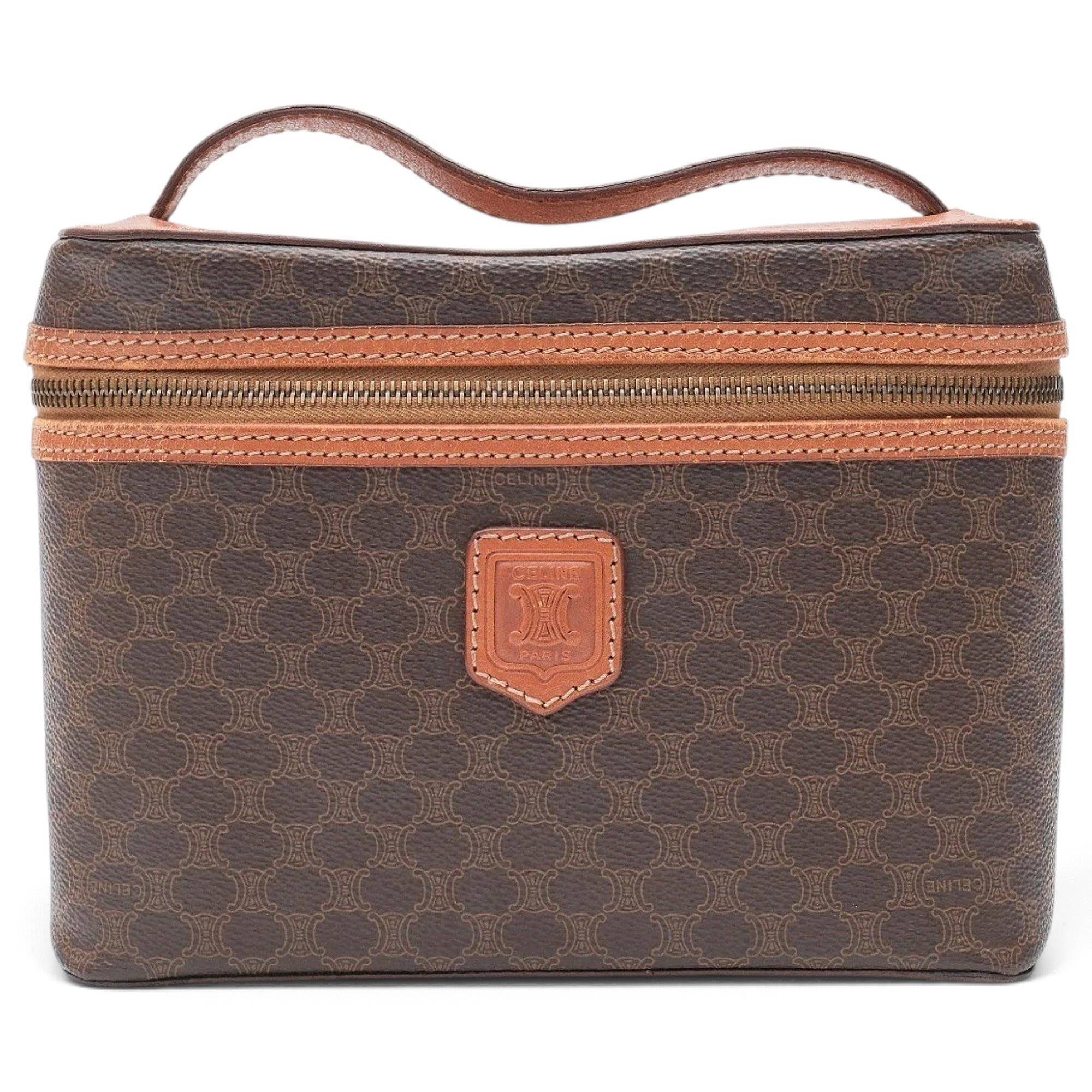 Vinyl handbag
