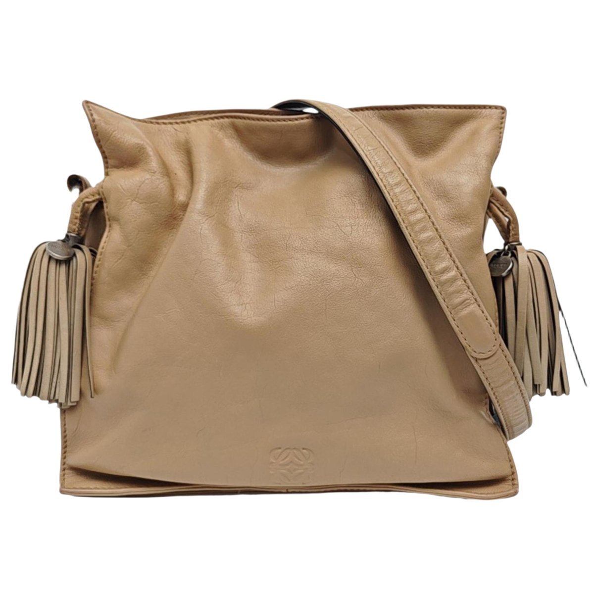 Flamenco leather handbag