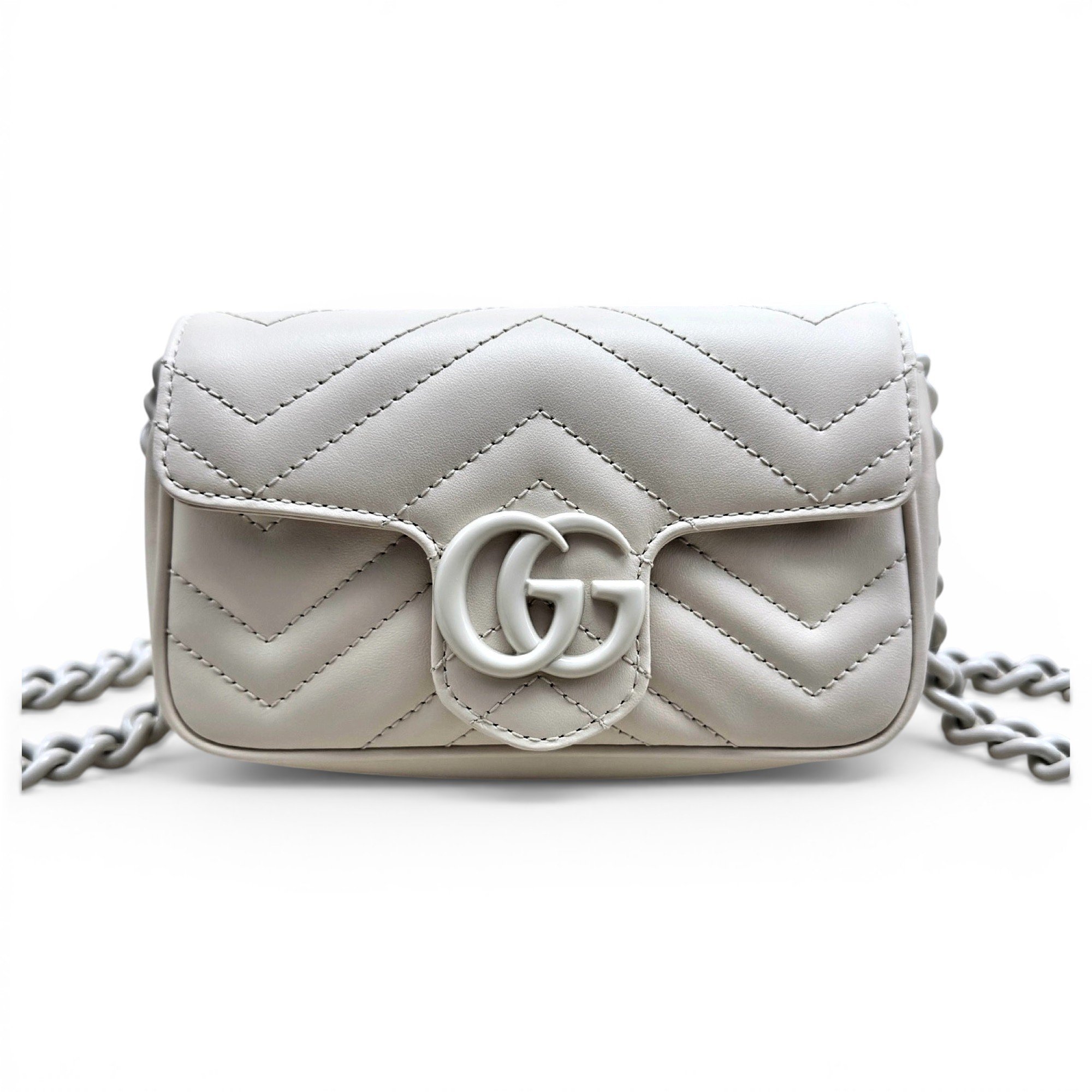 GG Marmont Flap leather mini bag