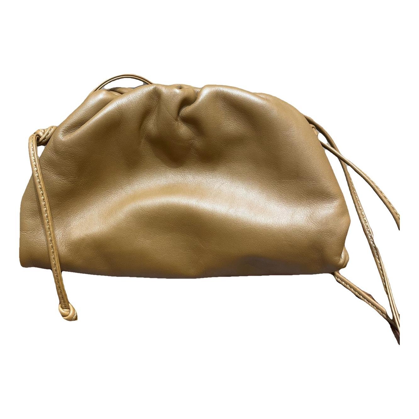 Pouch leather handbag