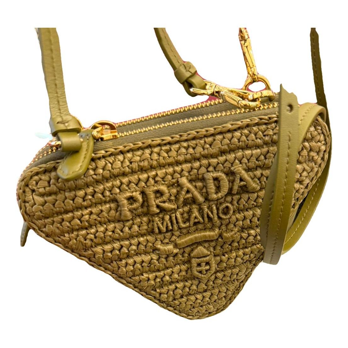 Triangle leather clutch bag