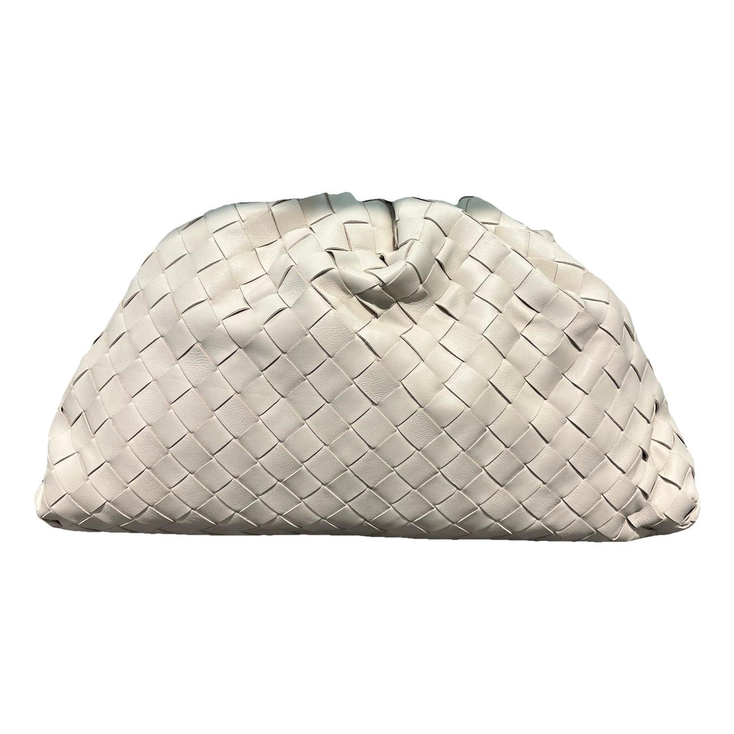 Pouch leather handbag