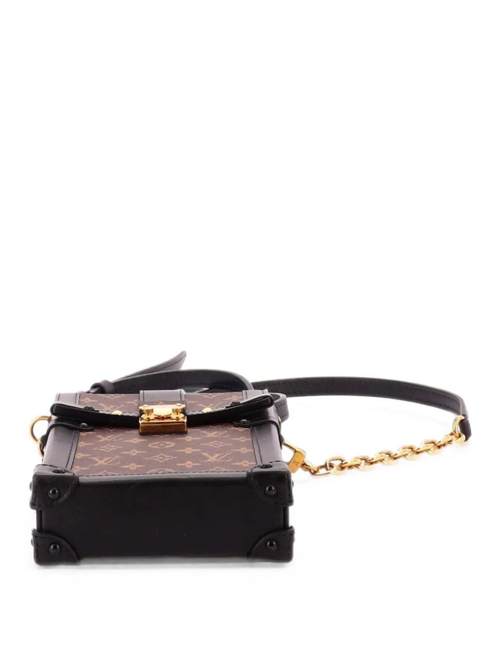 Vertical Trunk Pochette Monogram Canvas crossbody bag