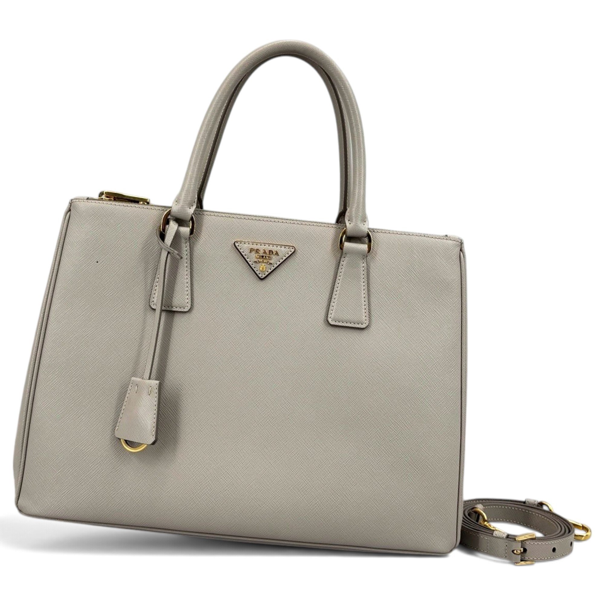 Galleria leather handbag