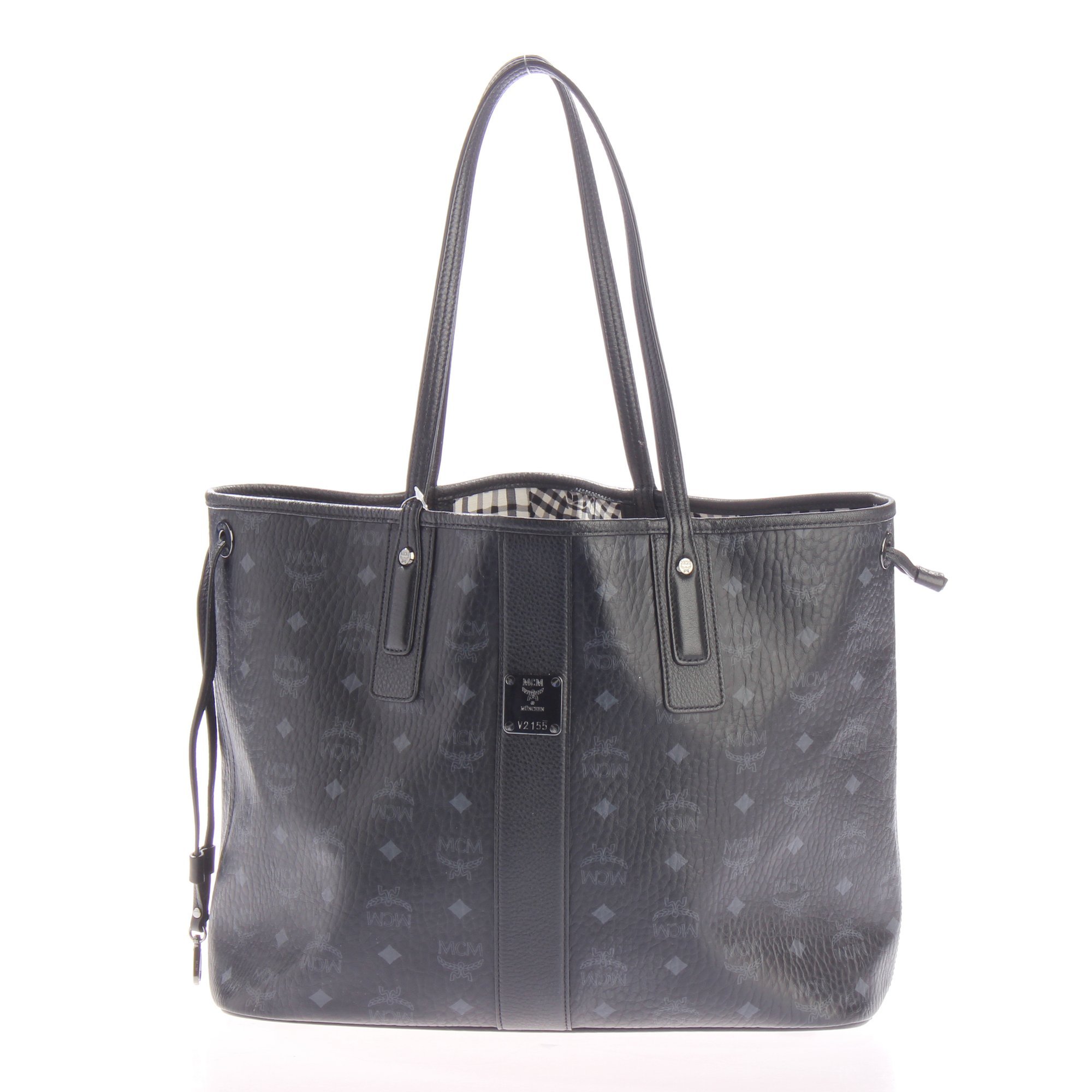 Leather tote