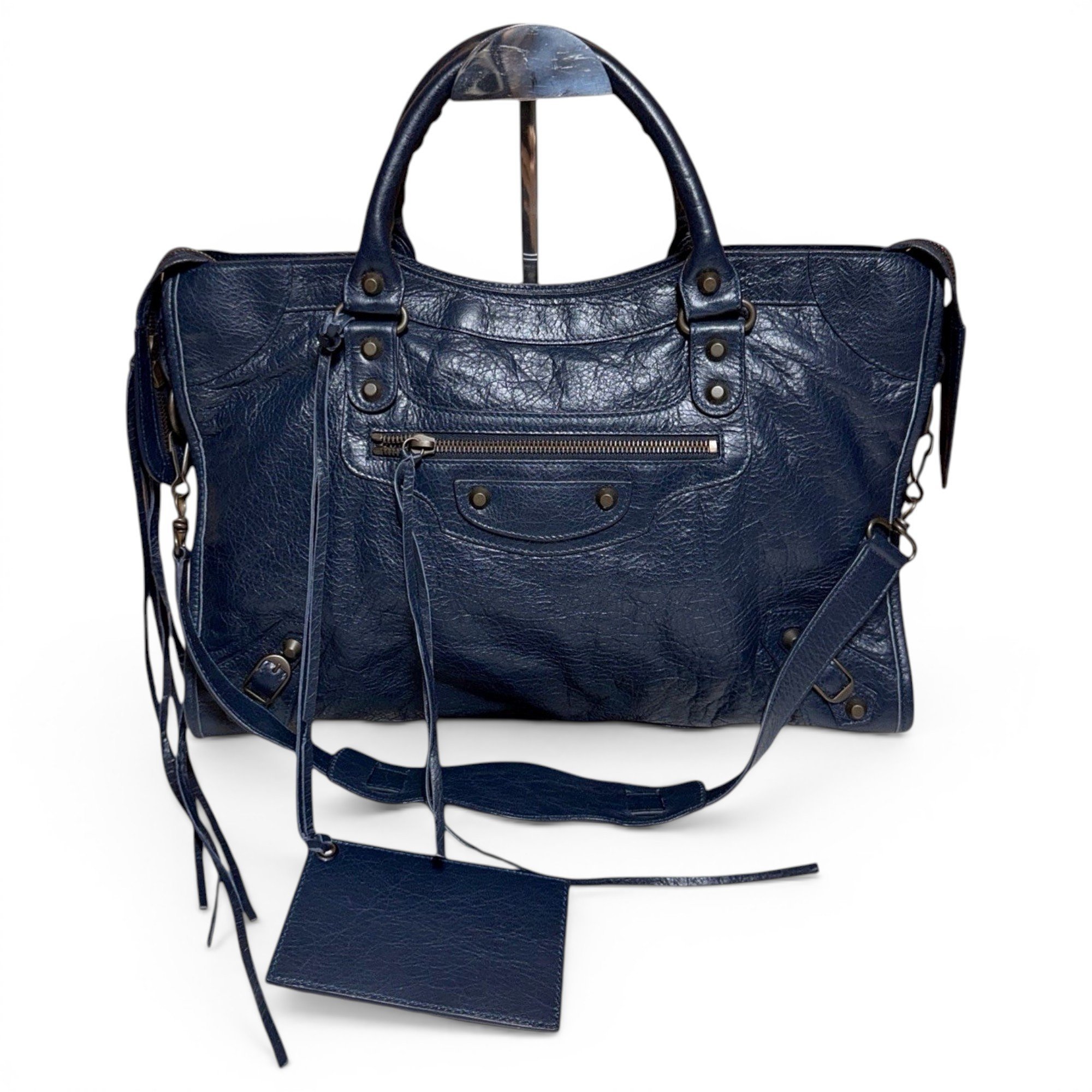 Balenciaga City leather handbag