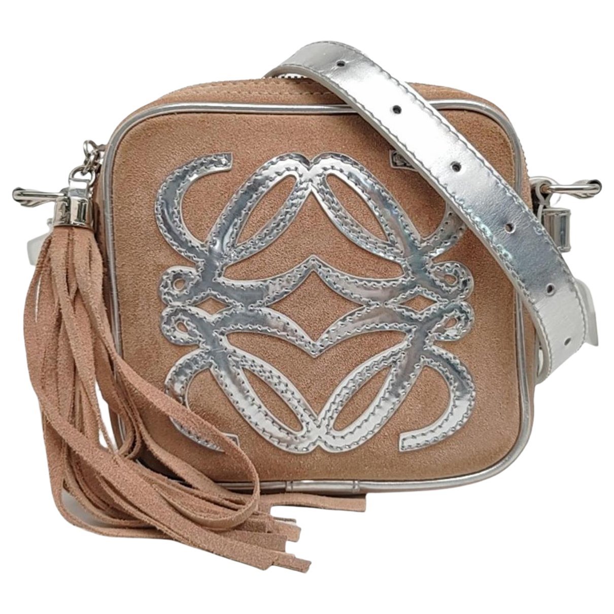 Vegan leather crossbody bag