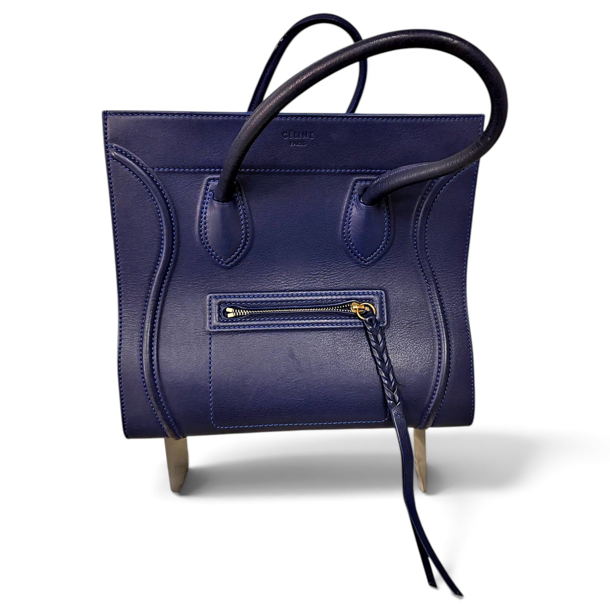 Luggage leather handbag
