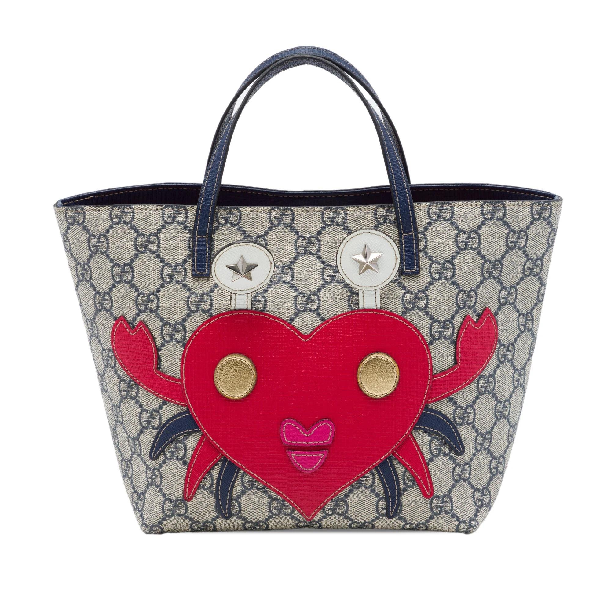 Gucci B leather handbag