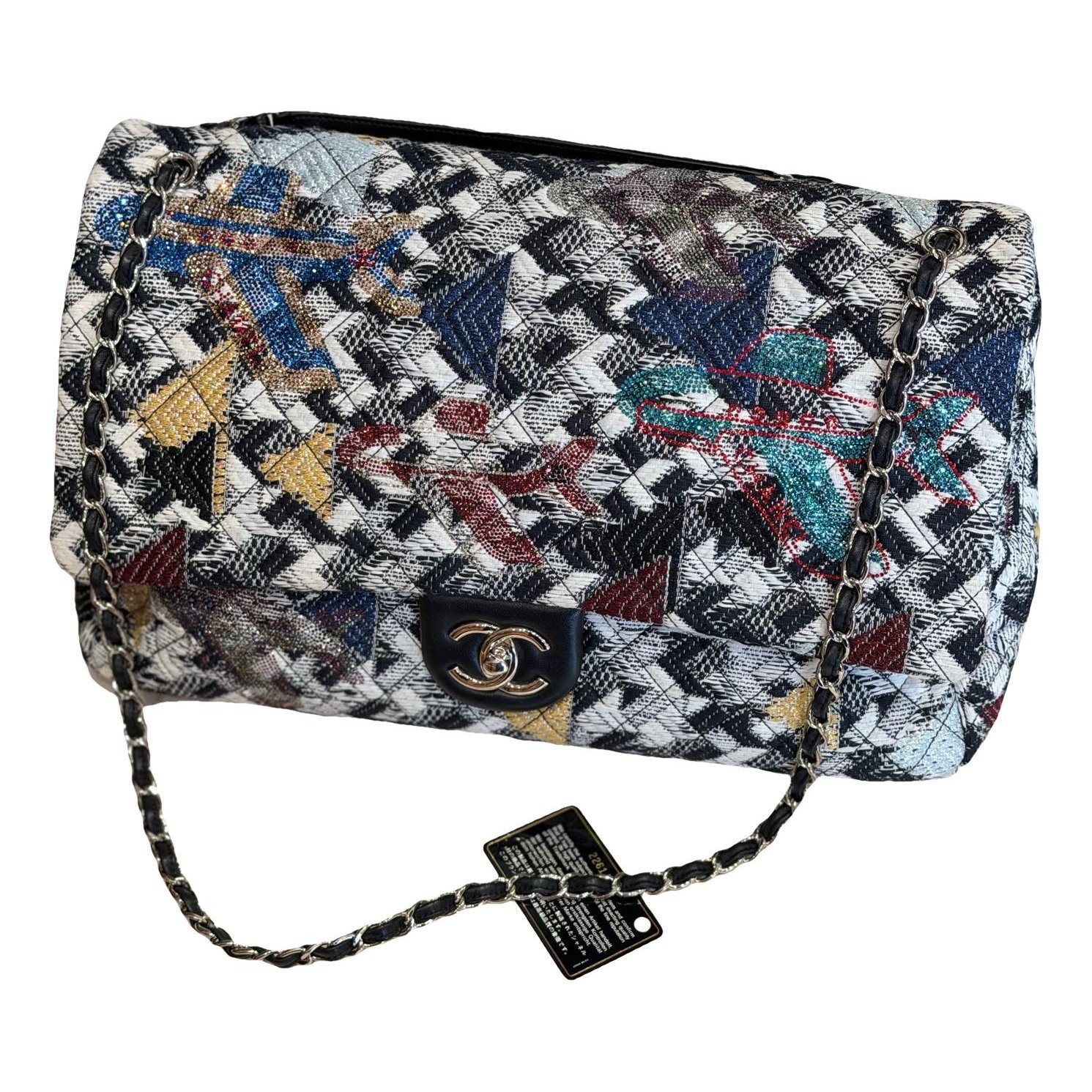Tweed handbag