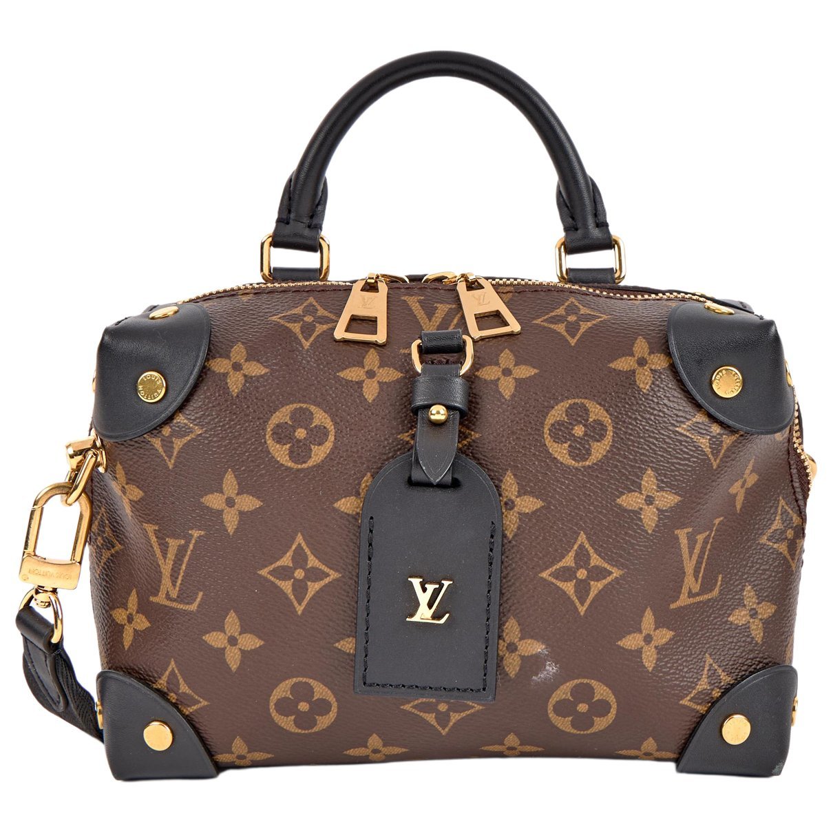 Petite Malle Souple cloth crossbody bag