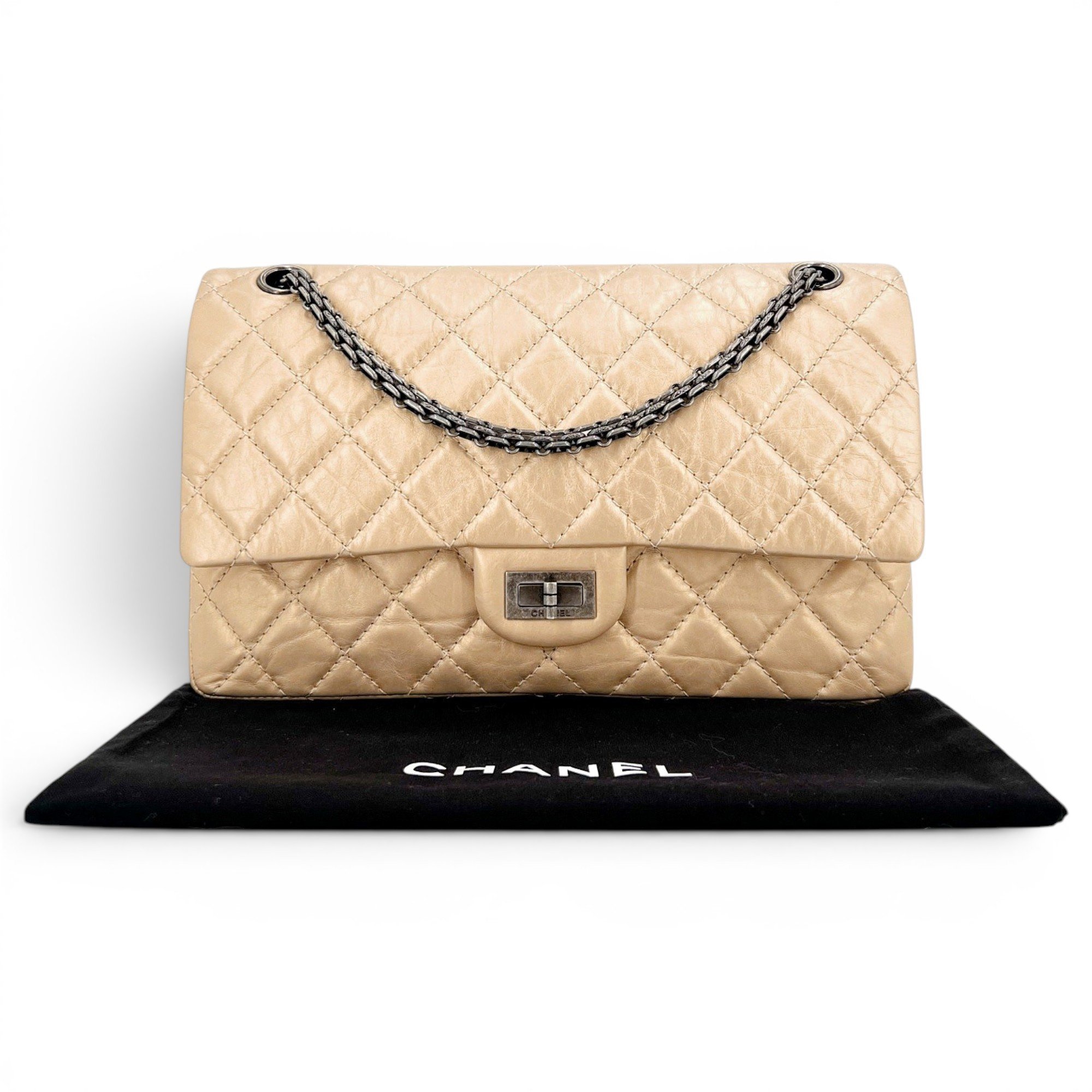 2.55 leather handbag