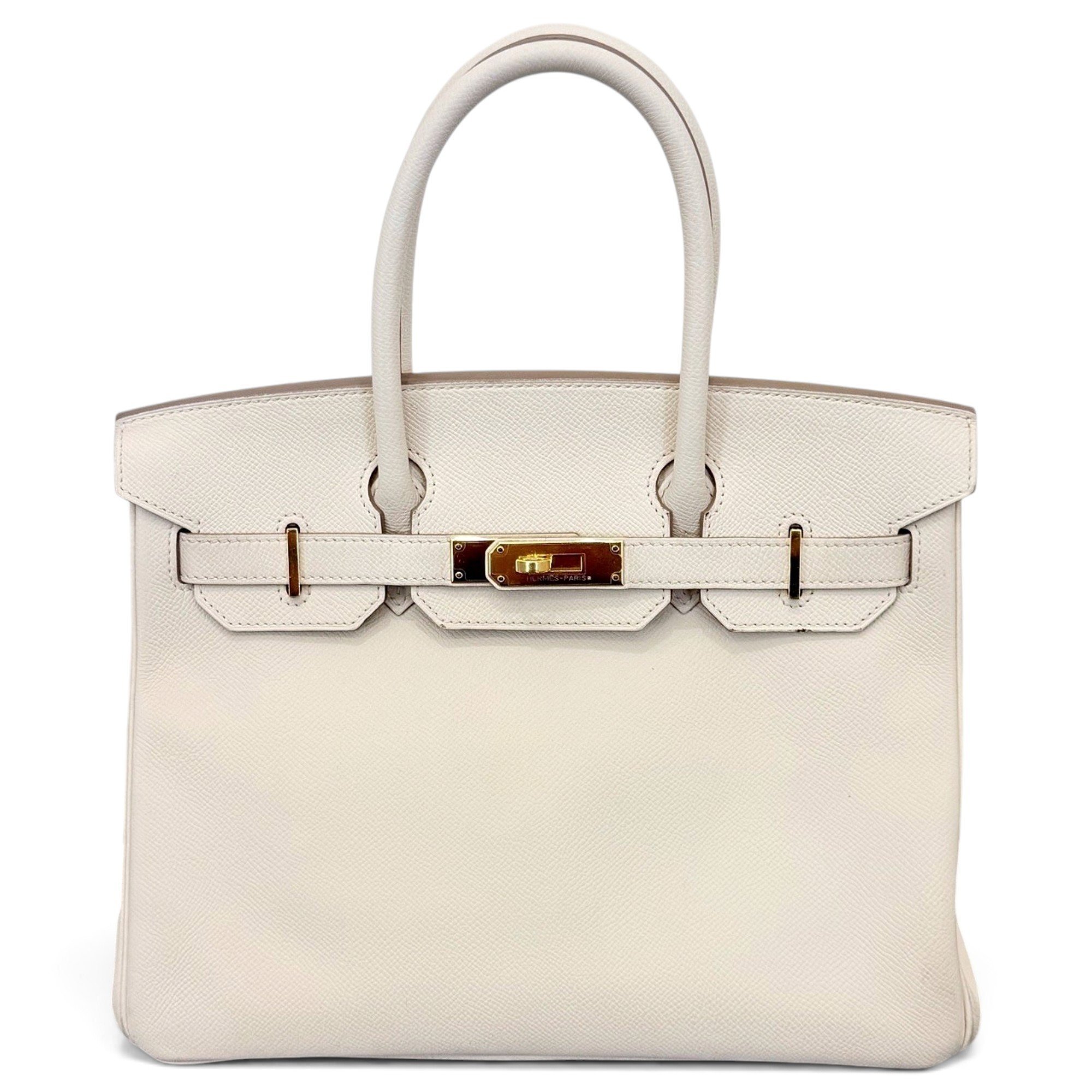 Birkin 30 leather handbag
