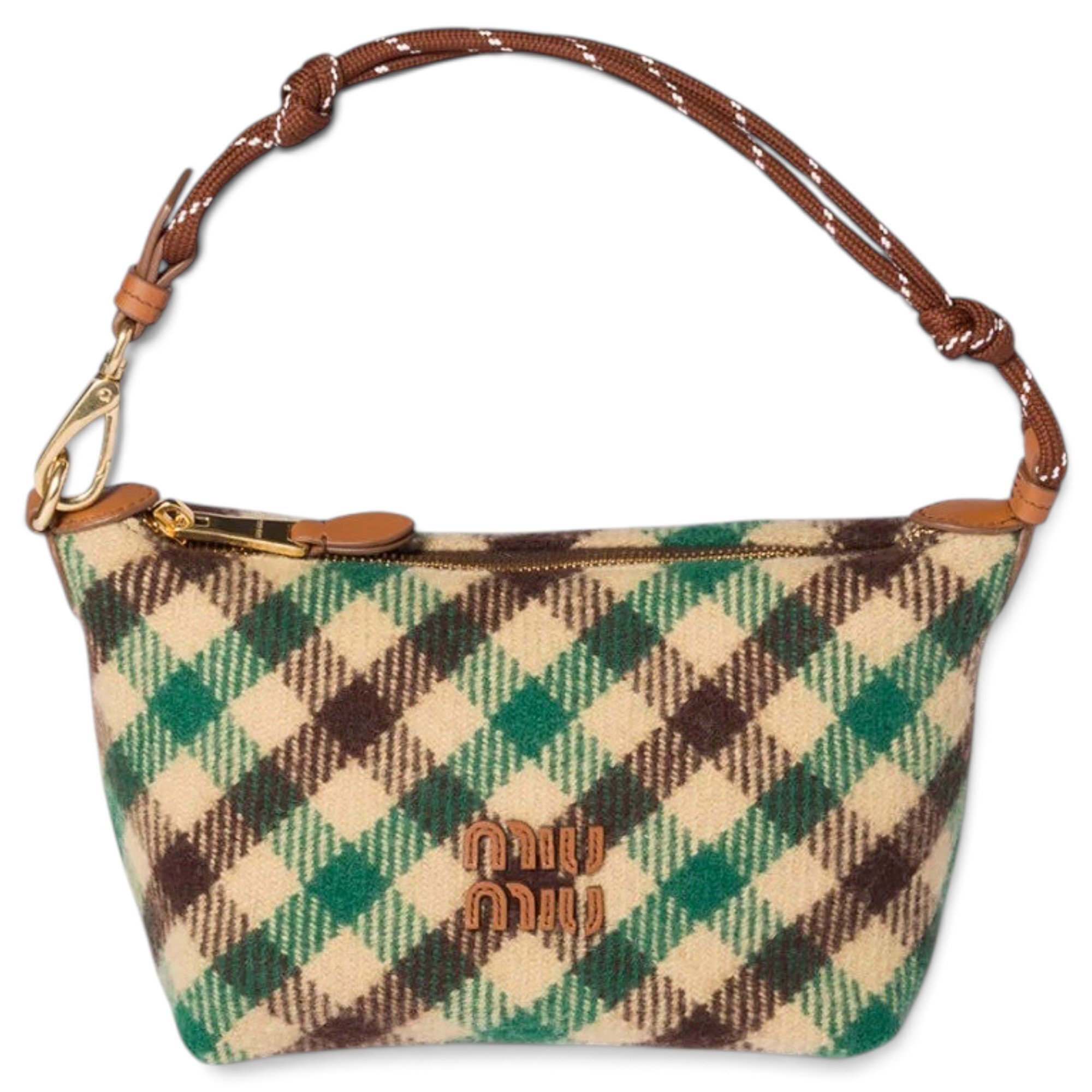 Miu Spirit wool handbag