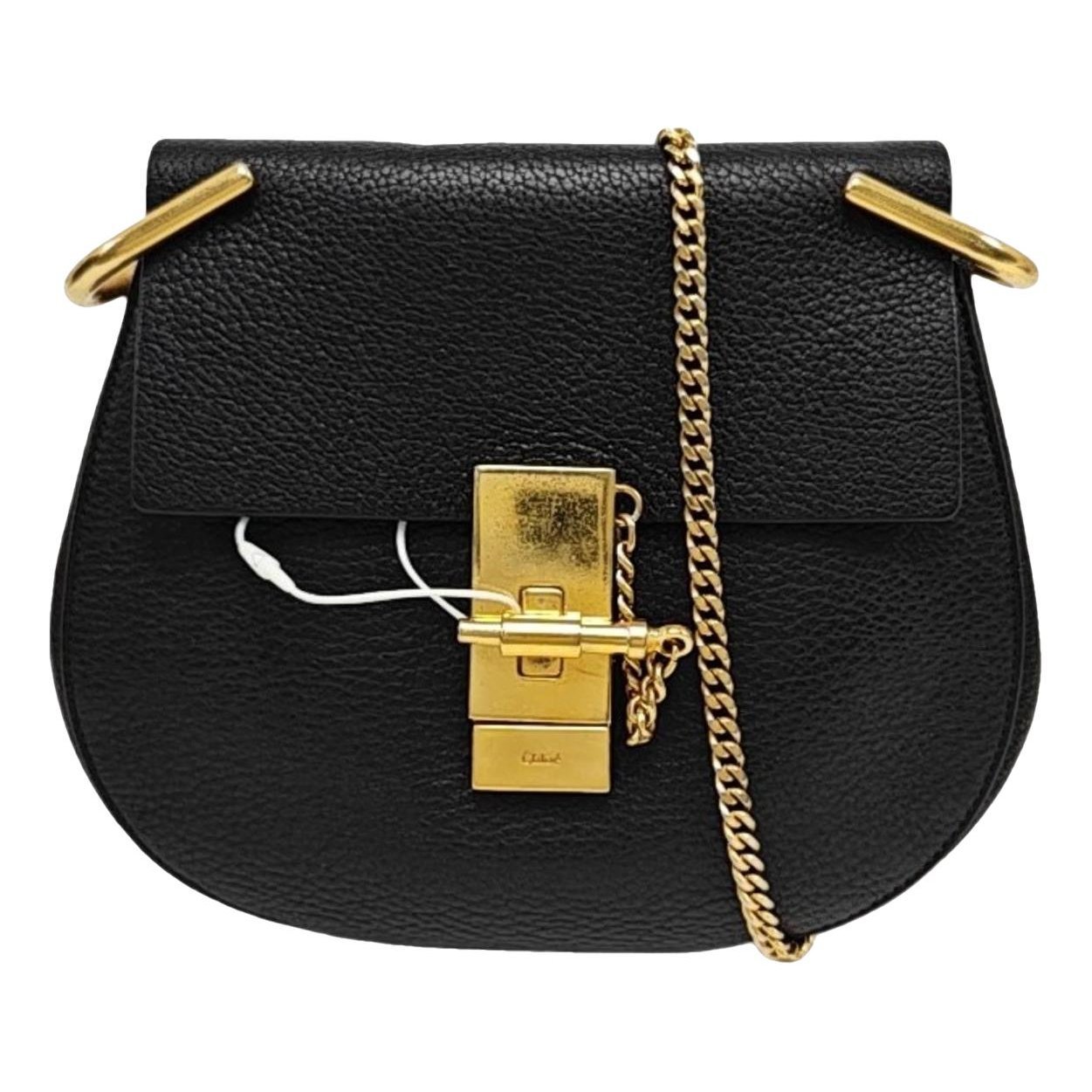 Drew leather handbag