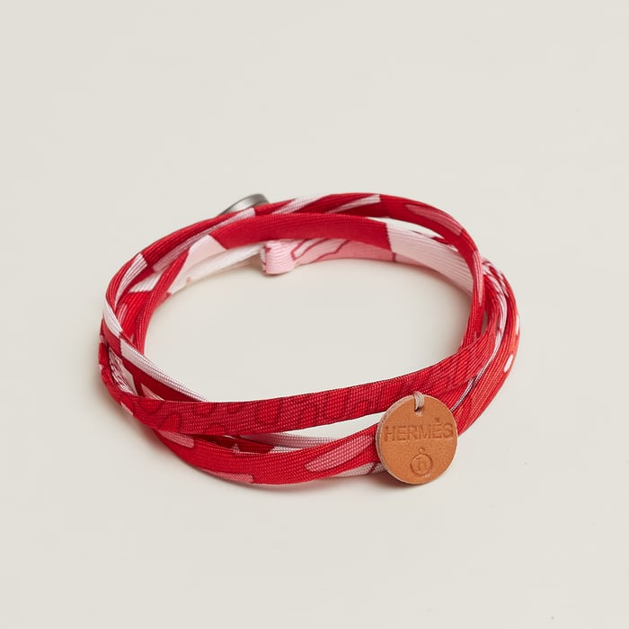Random Double Tour Silk Bracelet