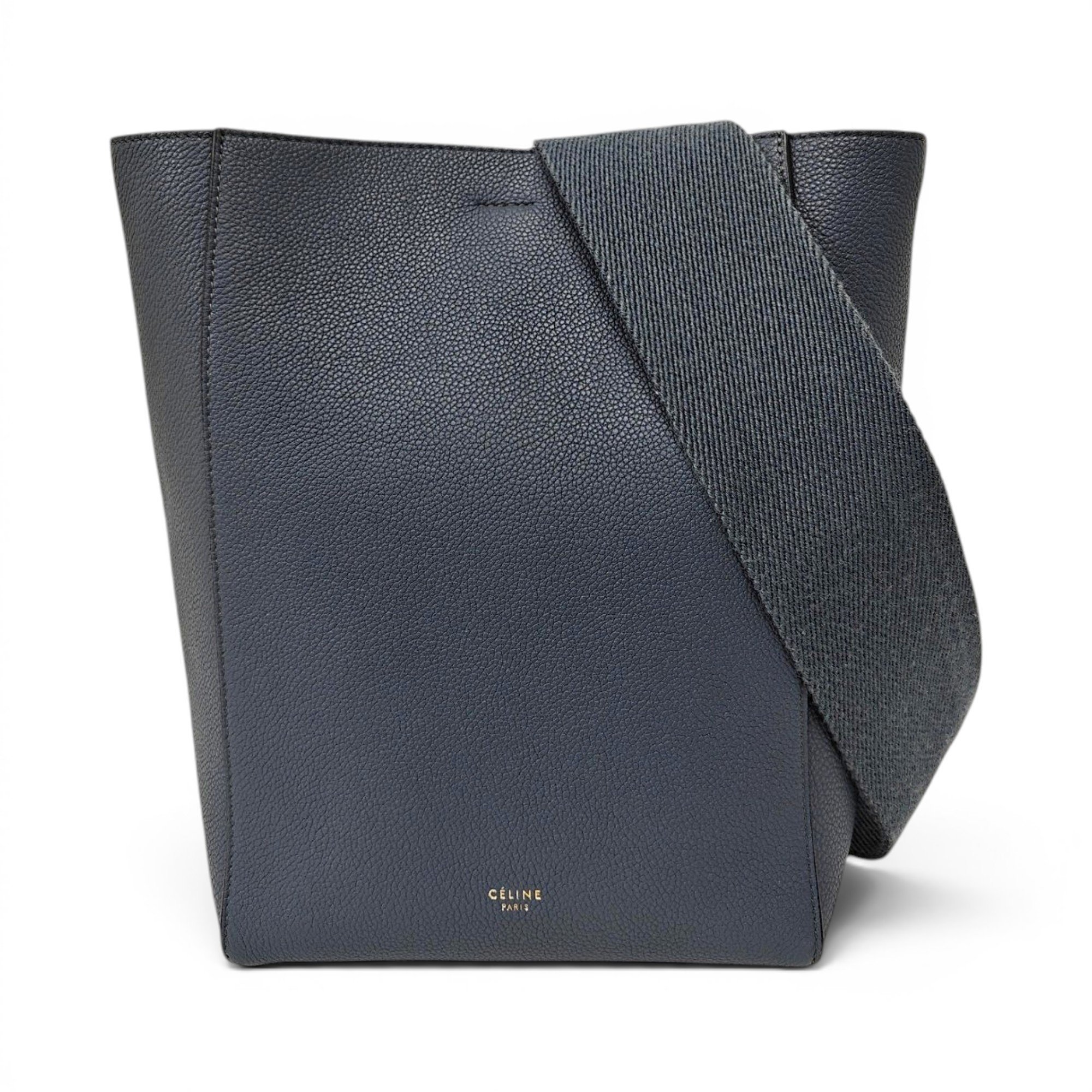 Seau Sangle leather tote