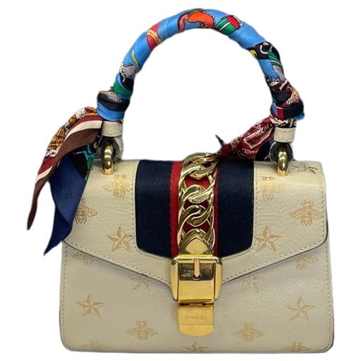 Sylvie Top Handle leather crossbody bag