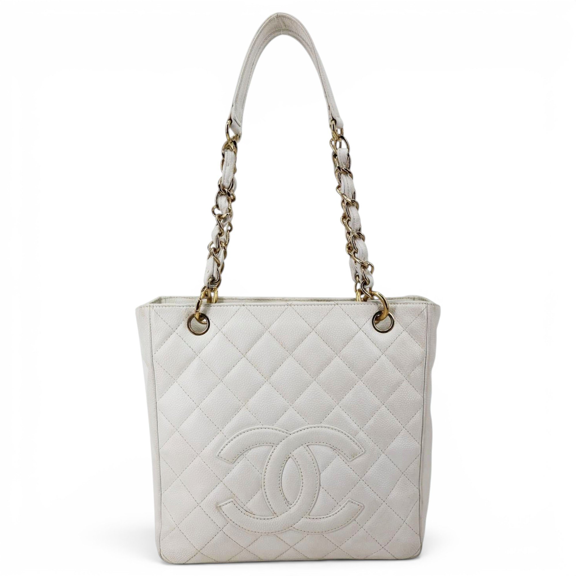 Leather tote