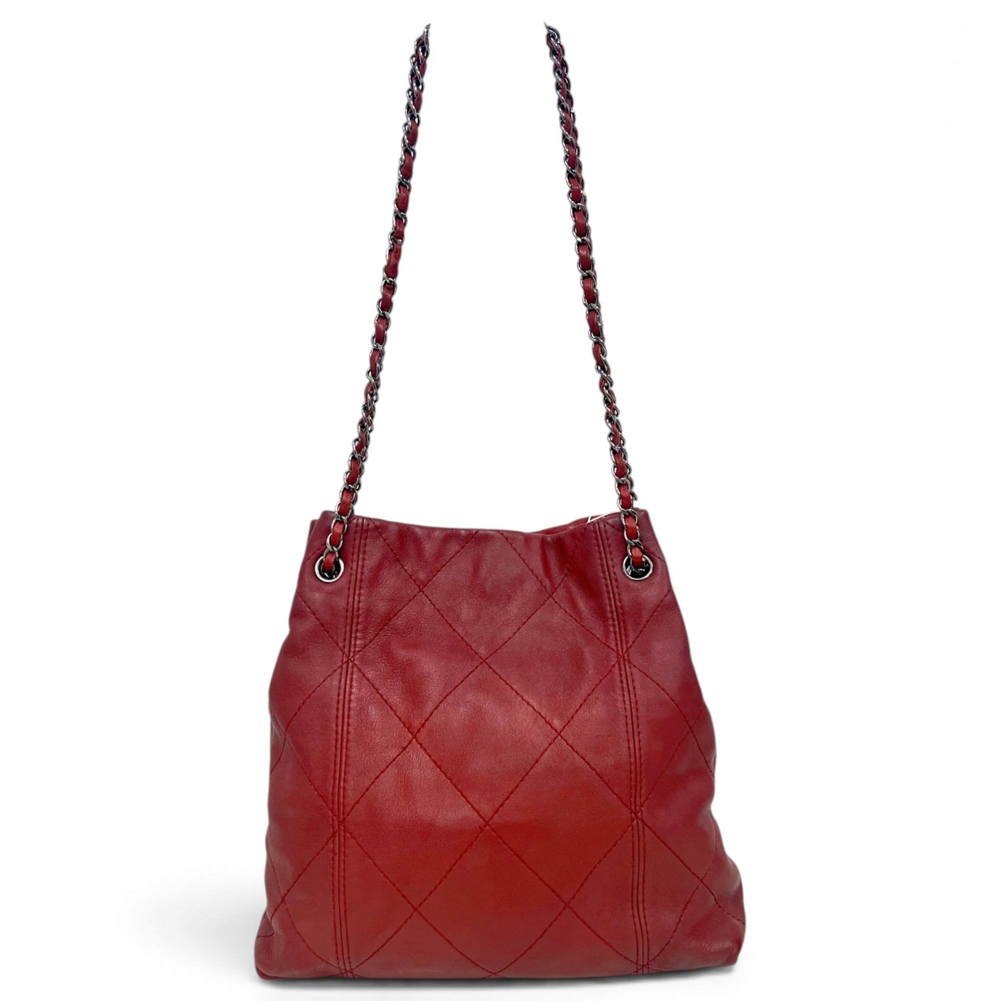 Leather tote