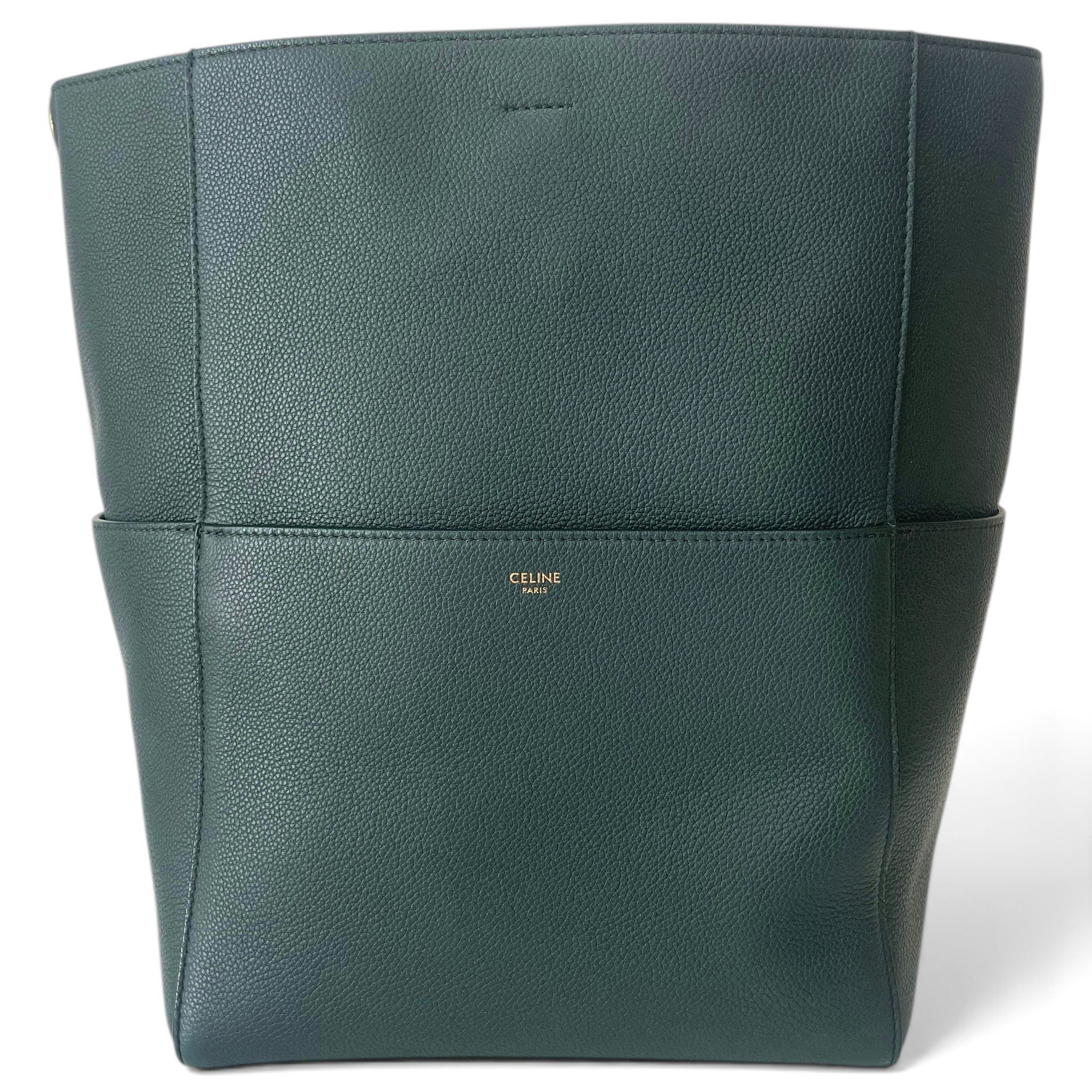 Seau Sangle leather handbag