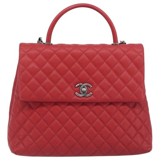 Coco Handle leather handbag