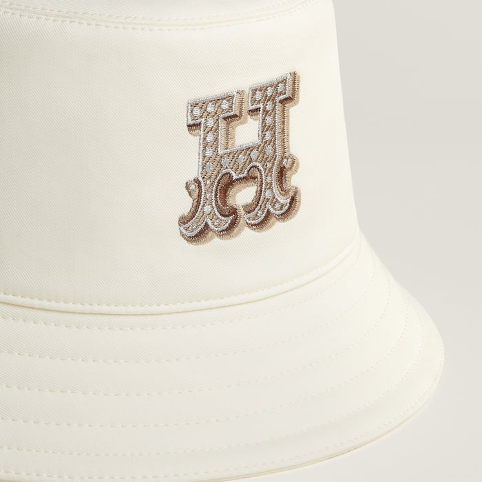 Blanc Lotus Harper H Electrique Bucket Hat