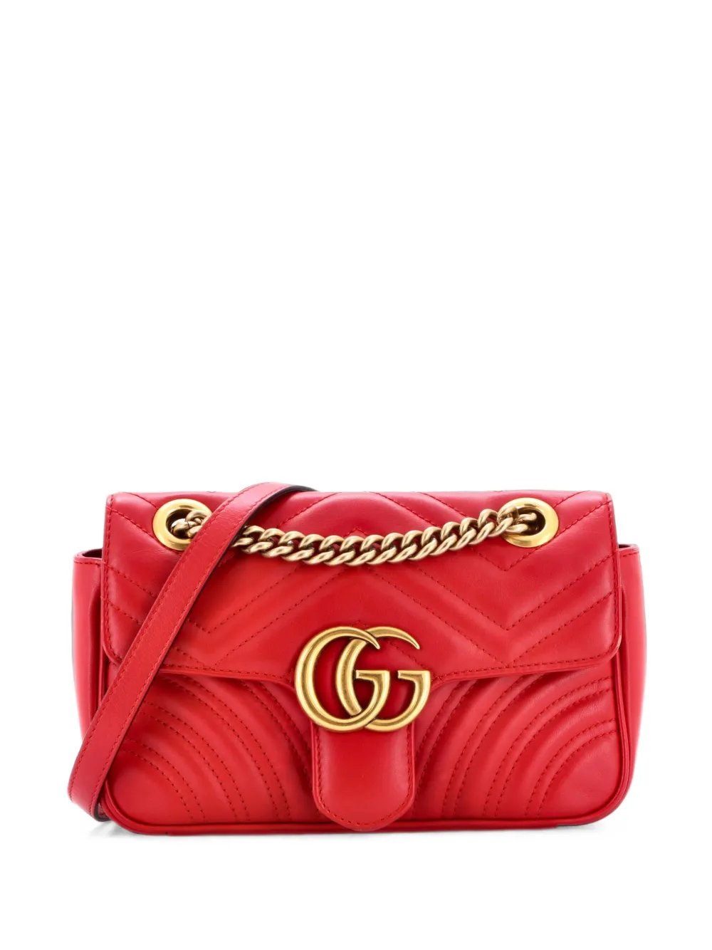 GG Marmont Flap Bag Matelasse Leather Mini crossbody bag