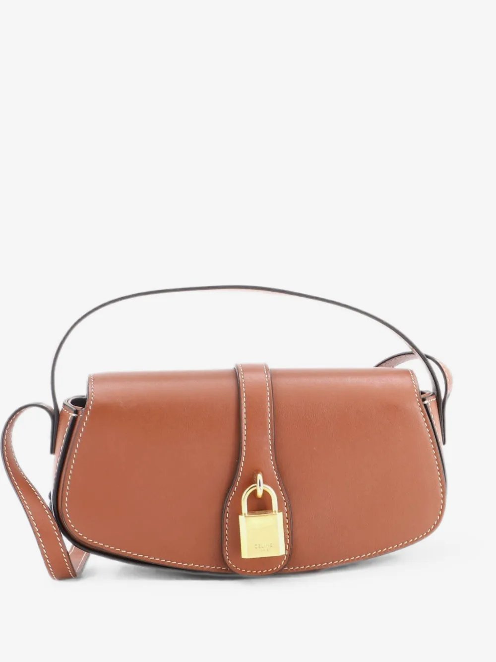 Tabou Clutch with Strap Smooth Calfskin shoulder bag