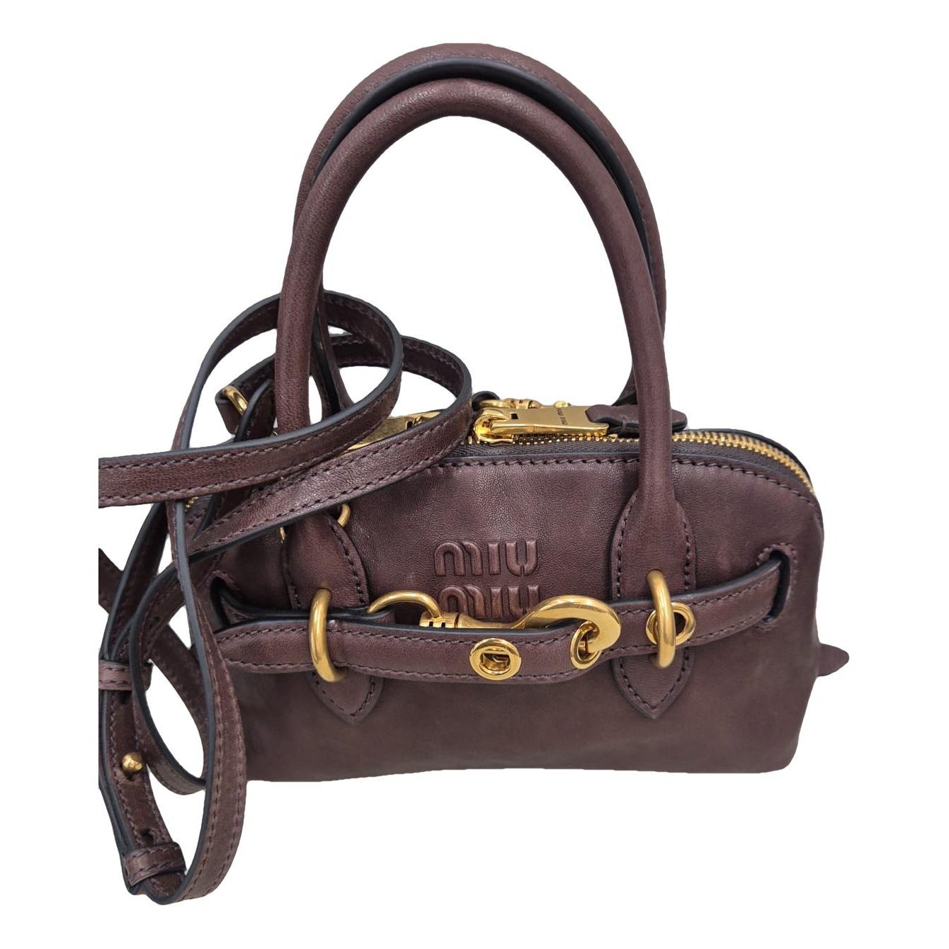 Aventure leather crossbody bag