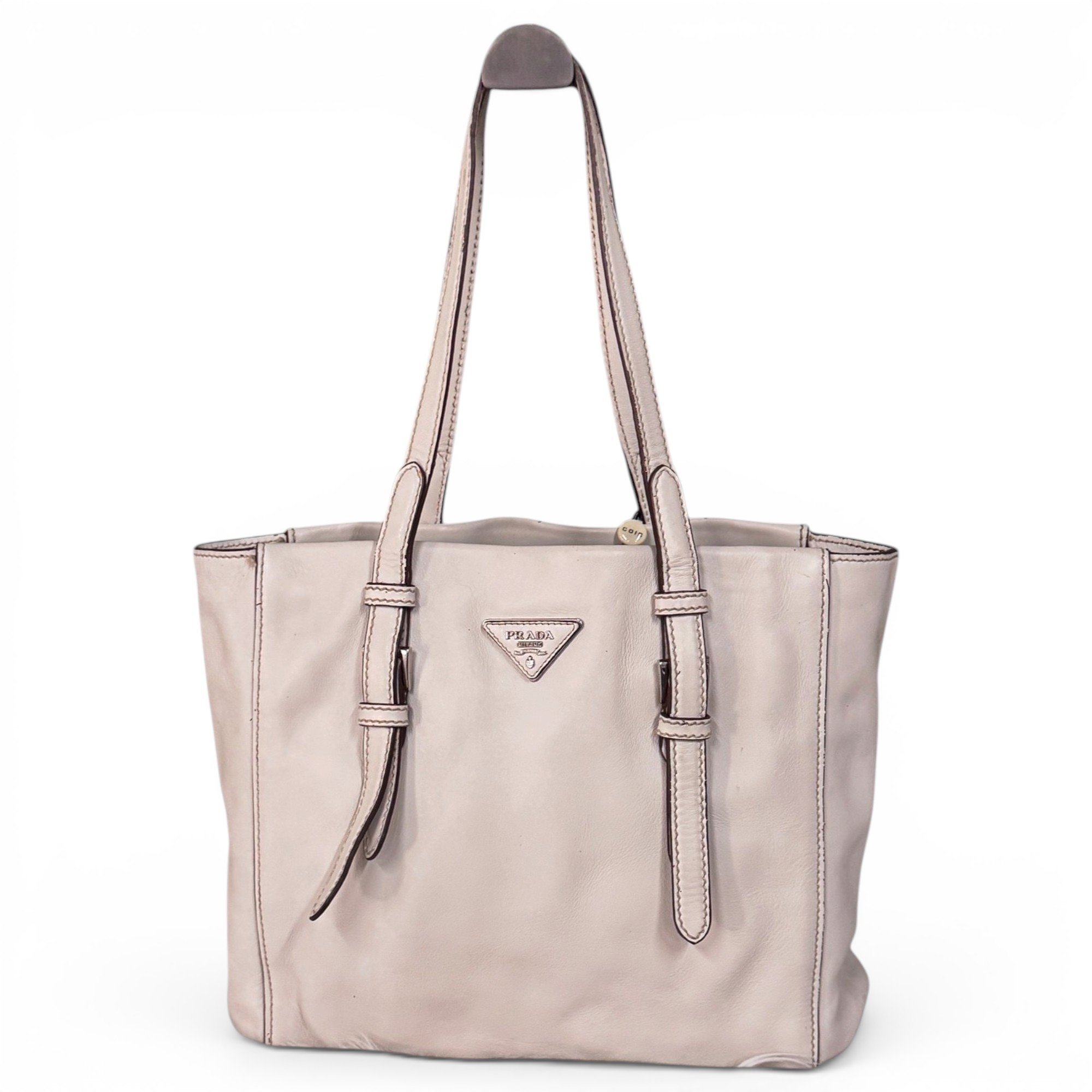 Leather tote