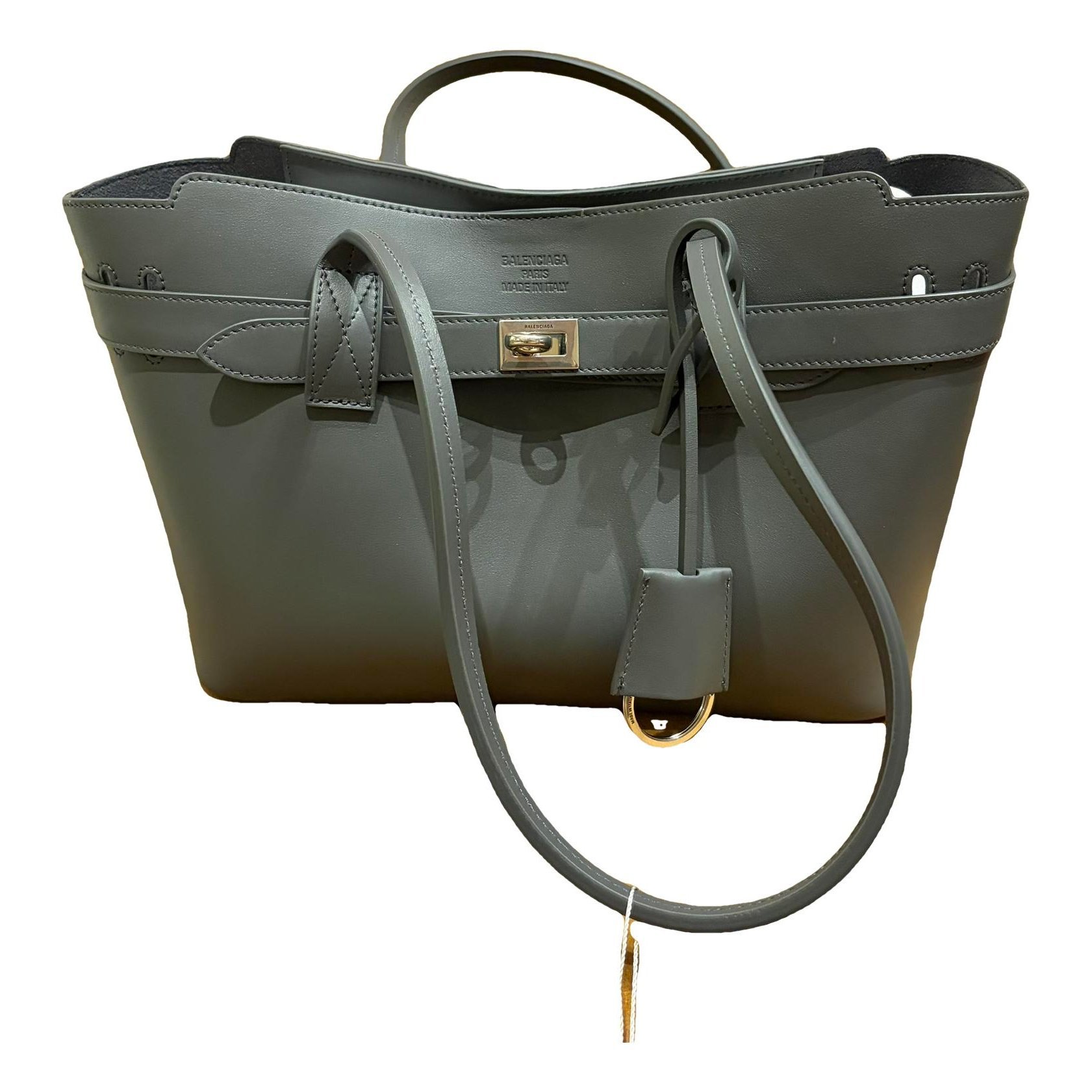 Leather tote