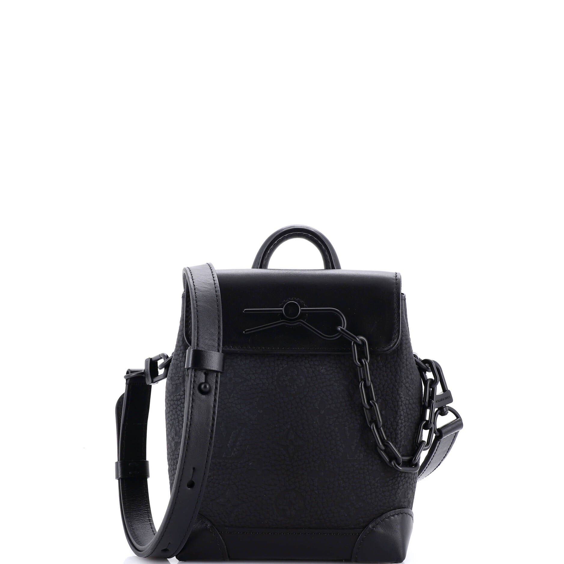 Louis Vuitton Steamer Bag Monogram Taurillon Leather Nano