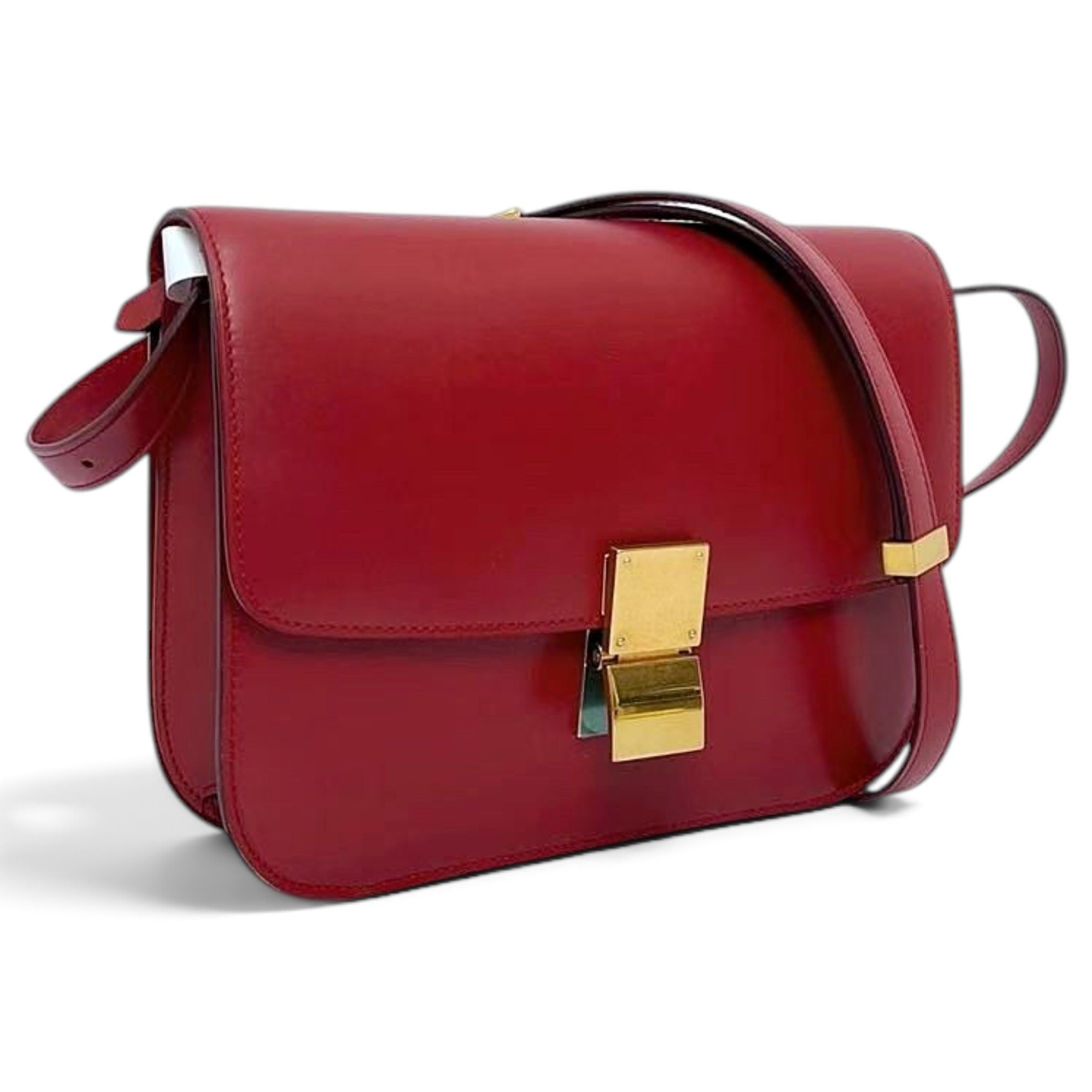 Classic leather handbag