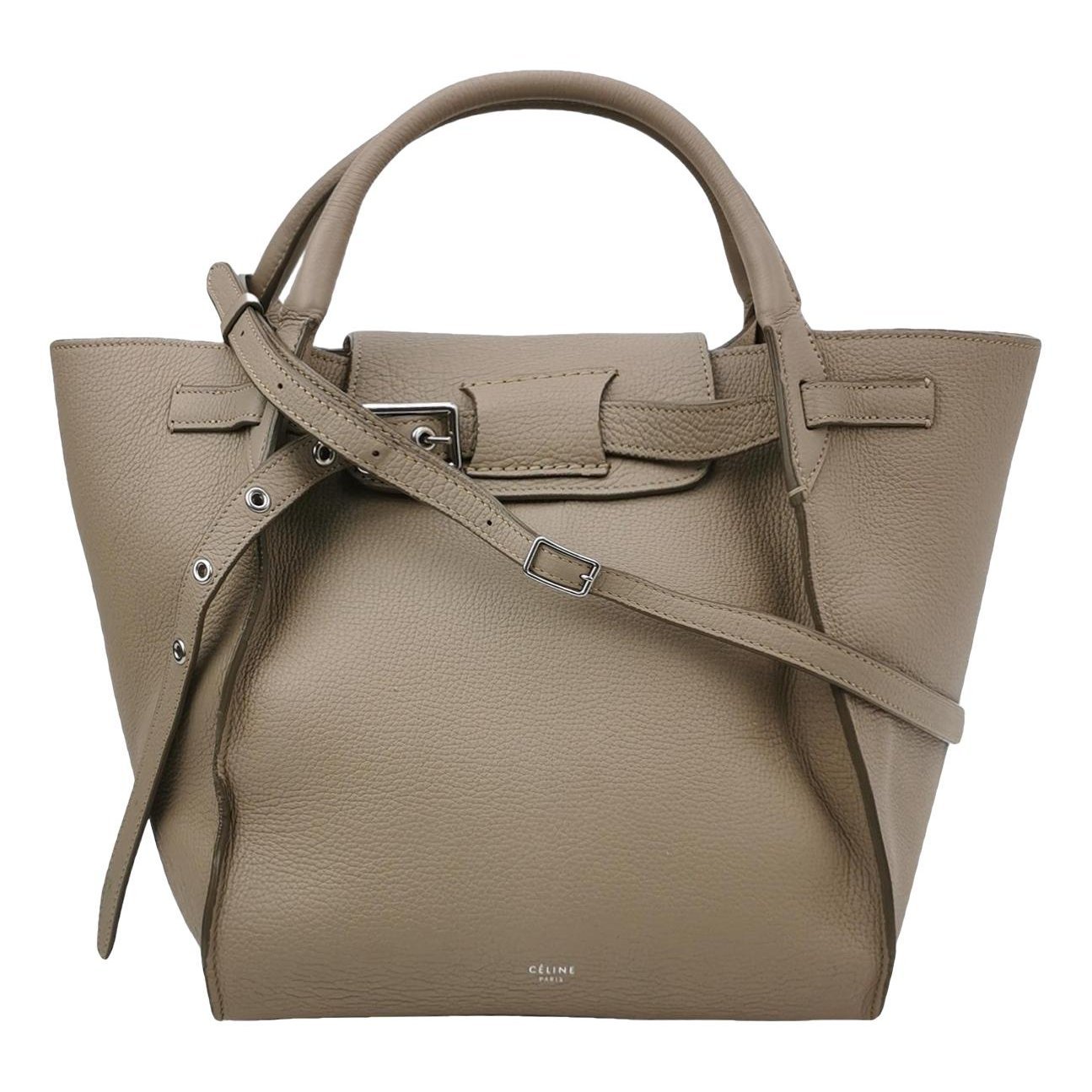 Big Bag leather handbag