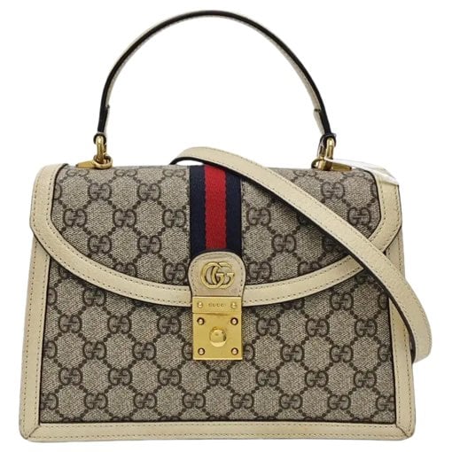 Ophidia leather crossbody bag