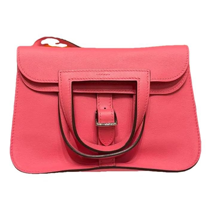 Halzan leather handbag