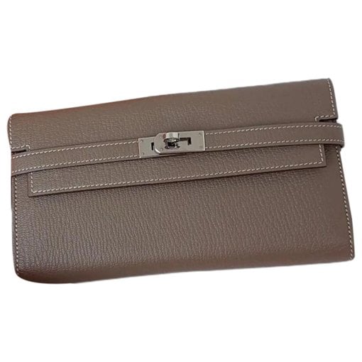 Kelly to go leather clutch bag