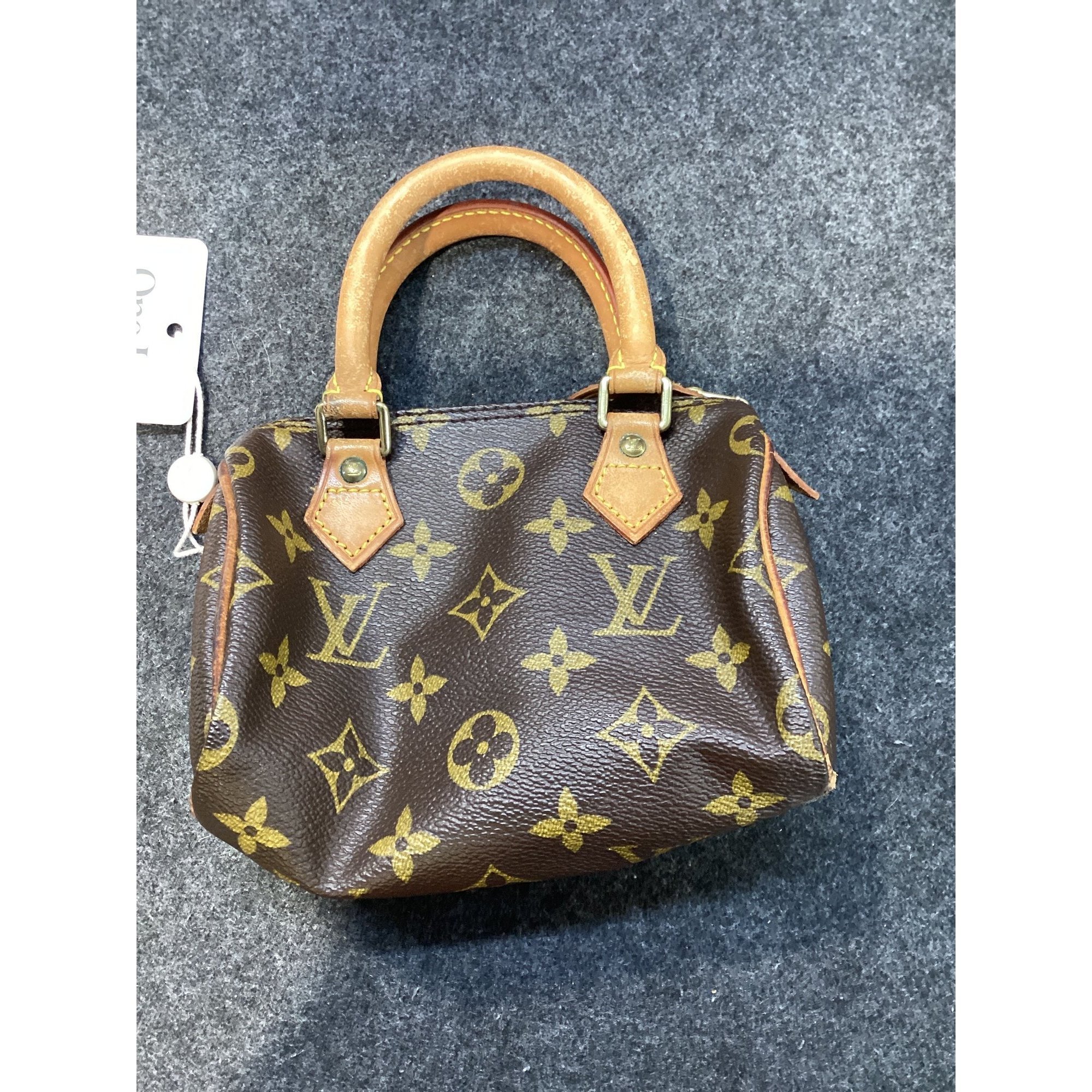 Louis Vuitton Nano Speedy / Mini HL cloth handbag