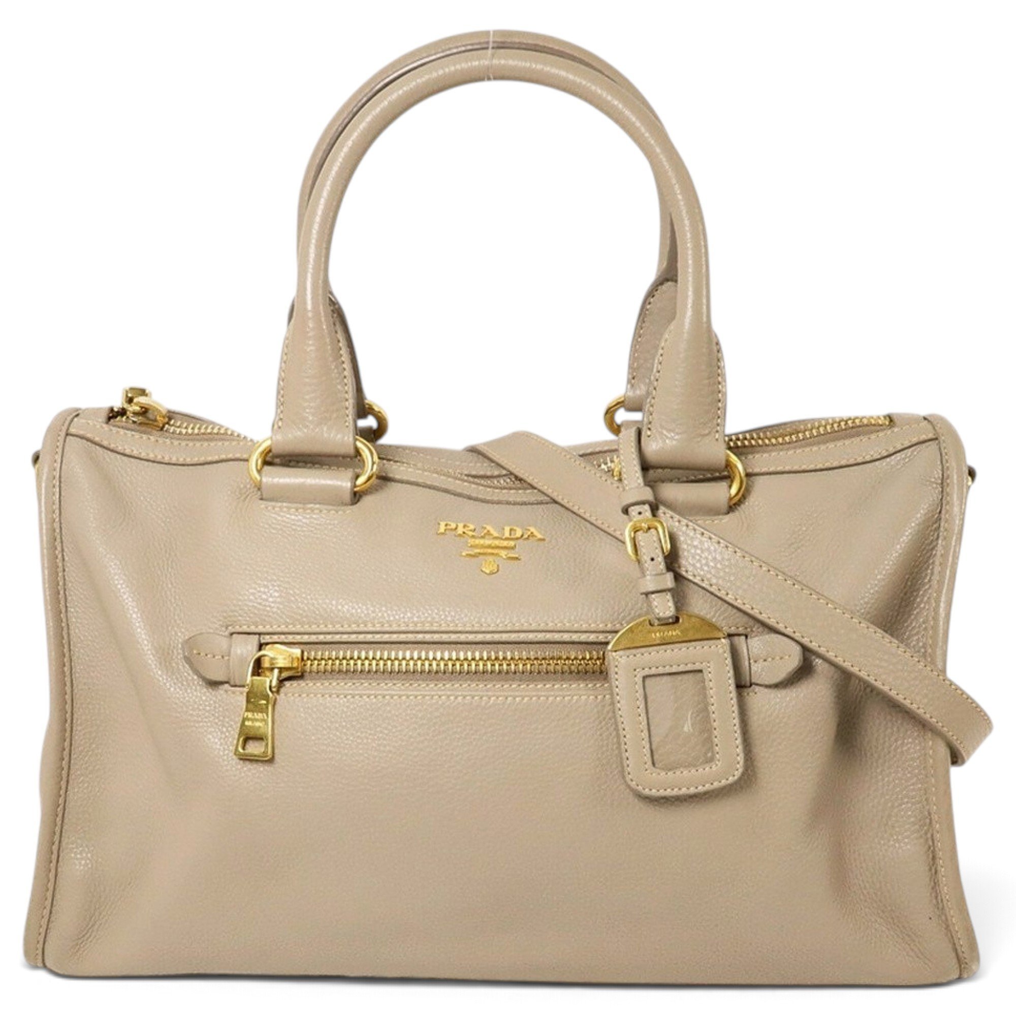 Leather handbag