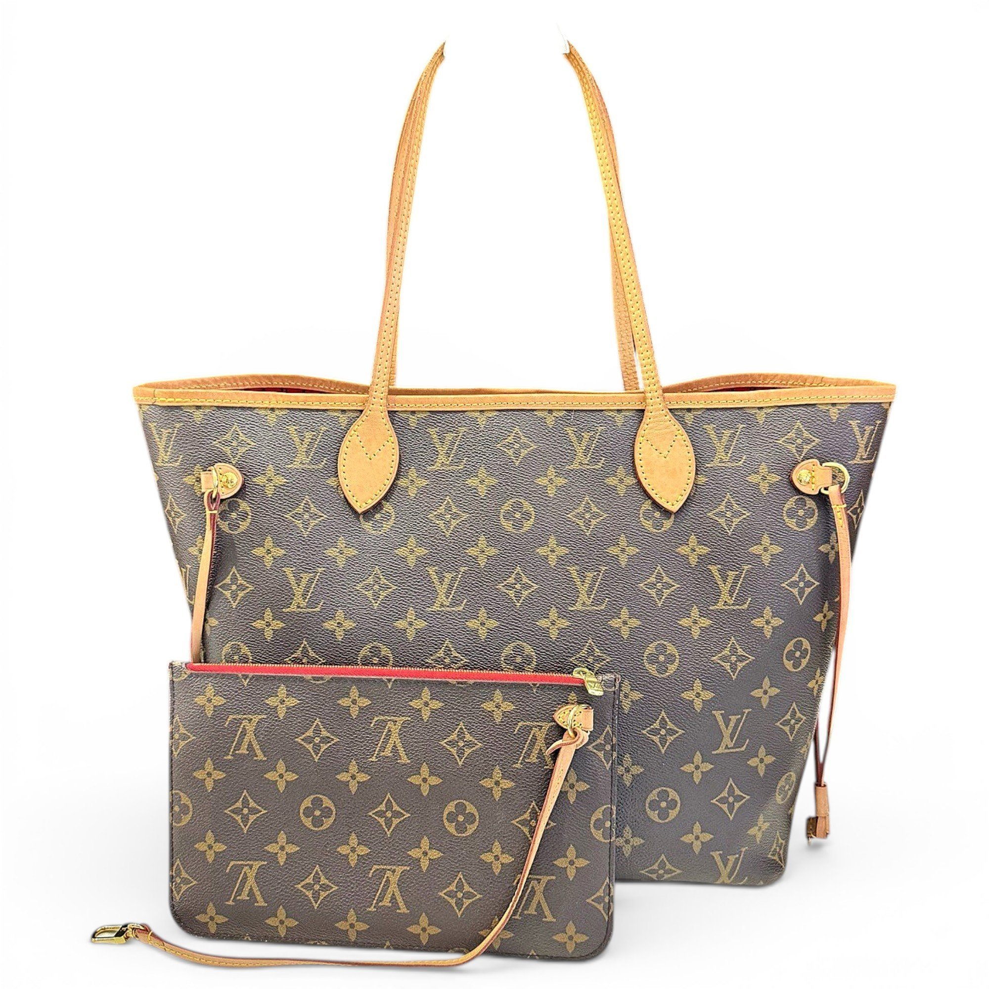 Neverfull leather tote
