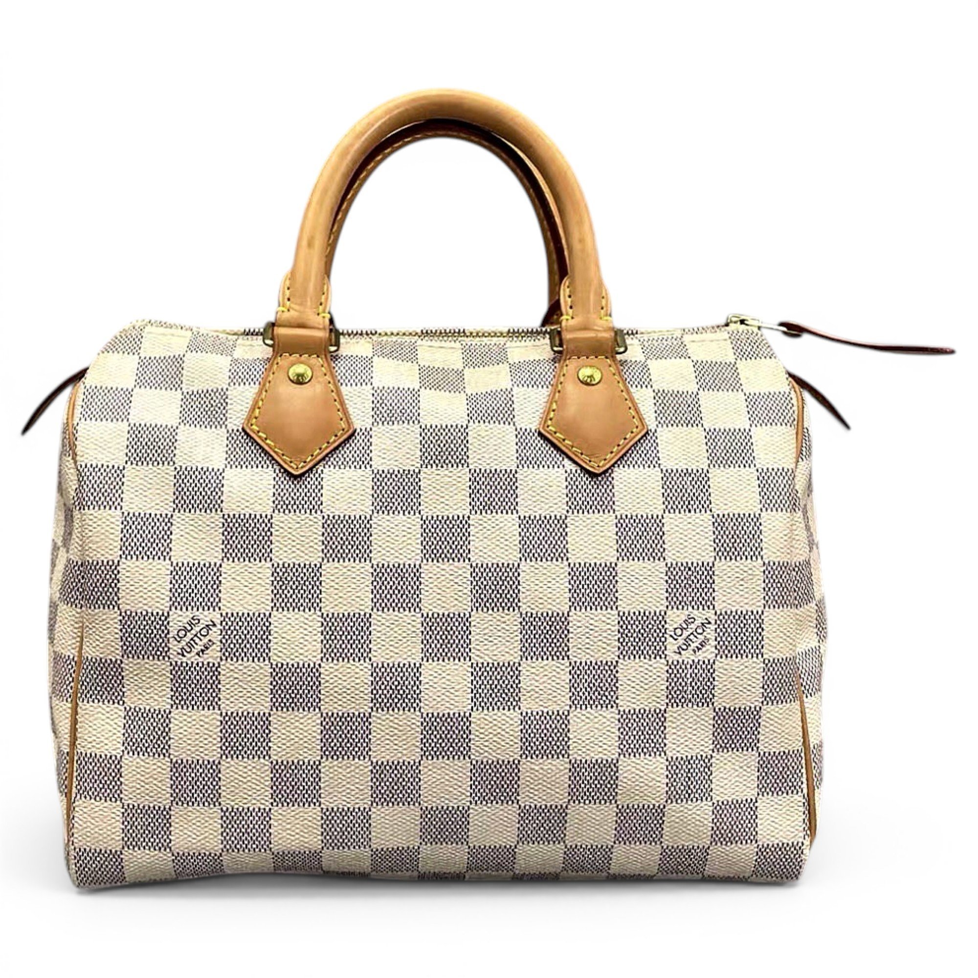 Speedy leather handbag