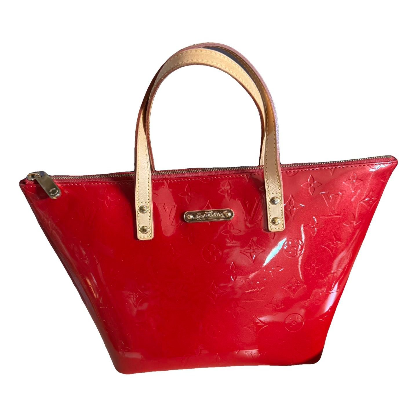 Bellevue patent leather handbag